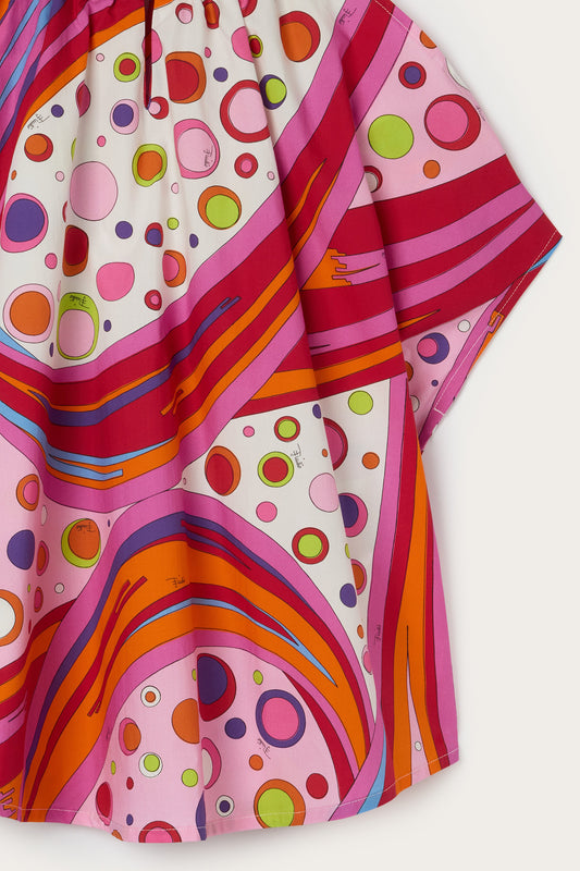 Fontane Print Kaftan Dress