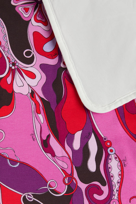 Orchidee Print Newborn Blanket