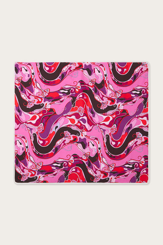 Orchidee Print Newborn Blanket