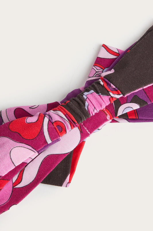 Orchidee Print Newborn Headband