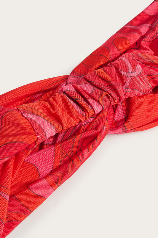 Orchidee Print Headband