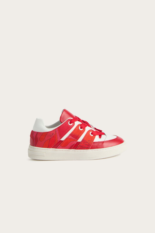 Orchidee Print Sneakers