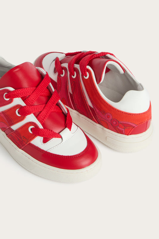 Orchidee Print Sneakers