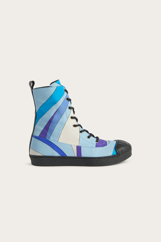 Stivaletti in Stampa Marmo