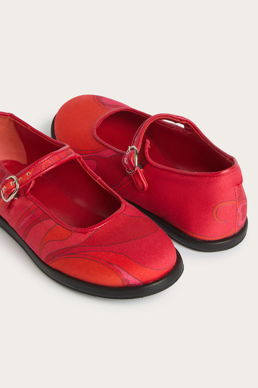 Ballerine in Stampa Orchidee