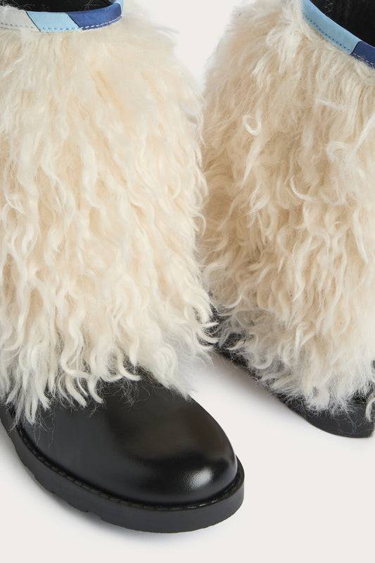 Eco Fur Boots