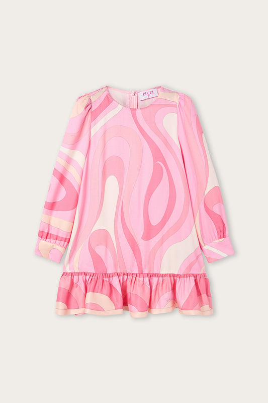 Abito in Stampa Marmo