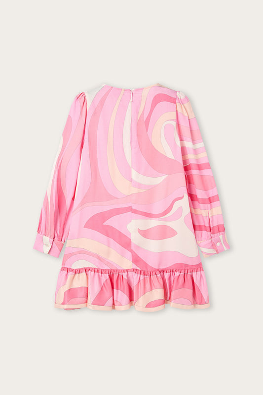 Abito in Stampa Marmo