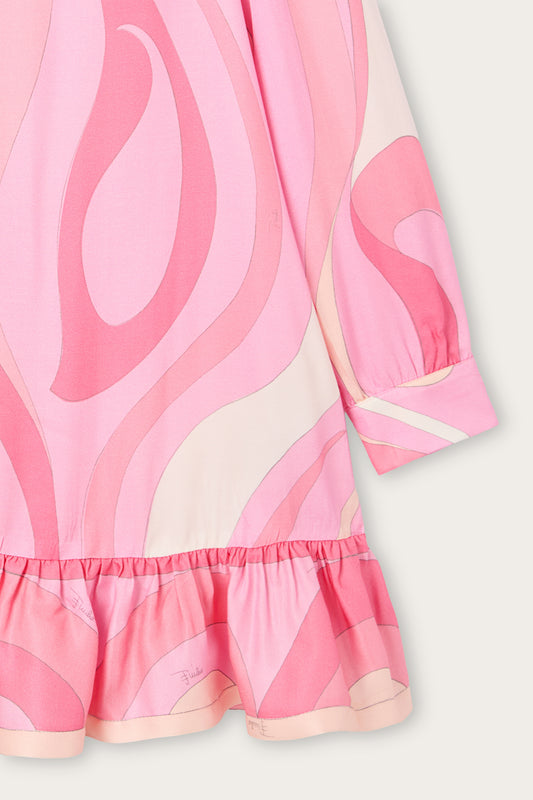 Abito in Stampa Marmo