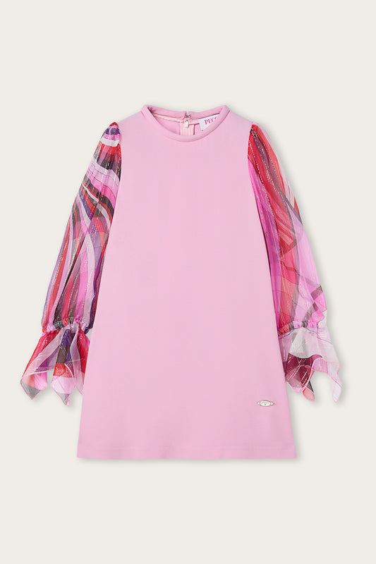 Abito con Maniche in Voile