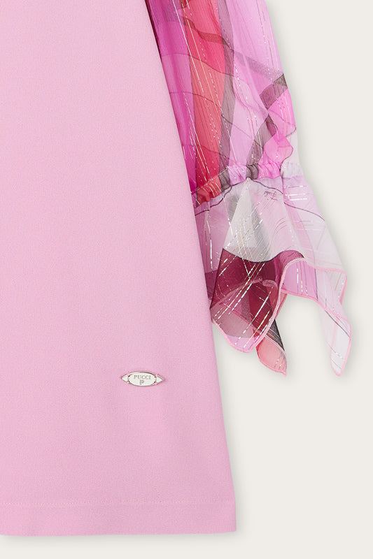 Abito con Maniche in Voile