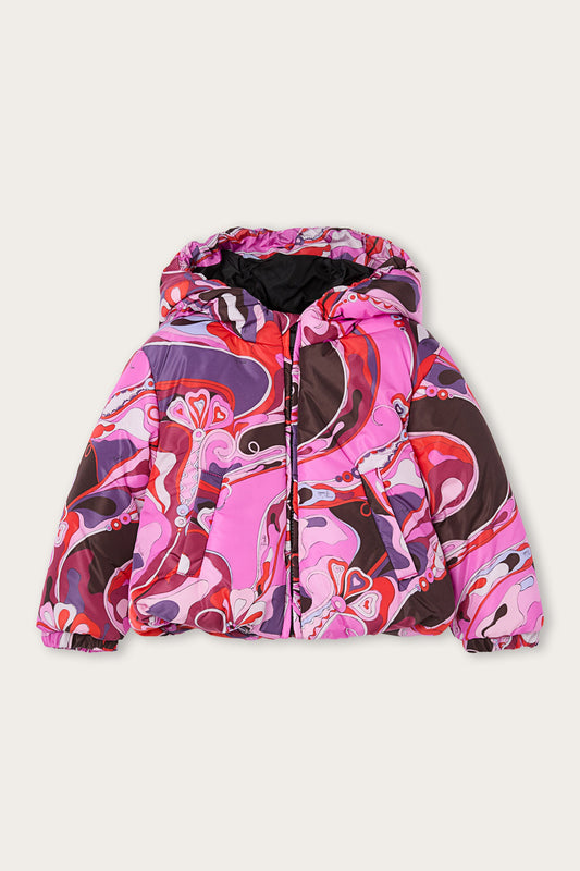 Piumino Baby in Stampa Orchidee