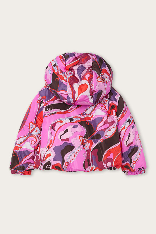 Piumino Baby in Stampa Orchidee