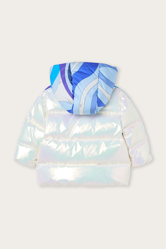 Holographic Effect Down Jacket