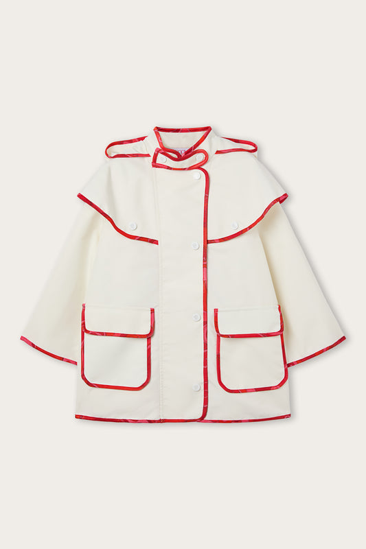 Giacca con Bordi a Contrasto