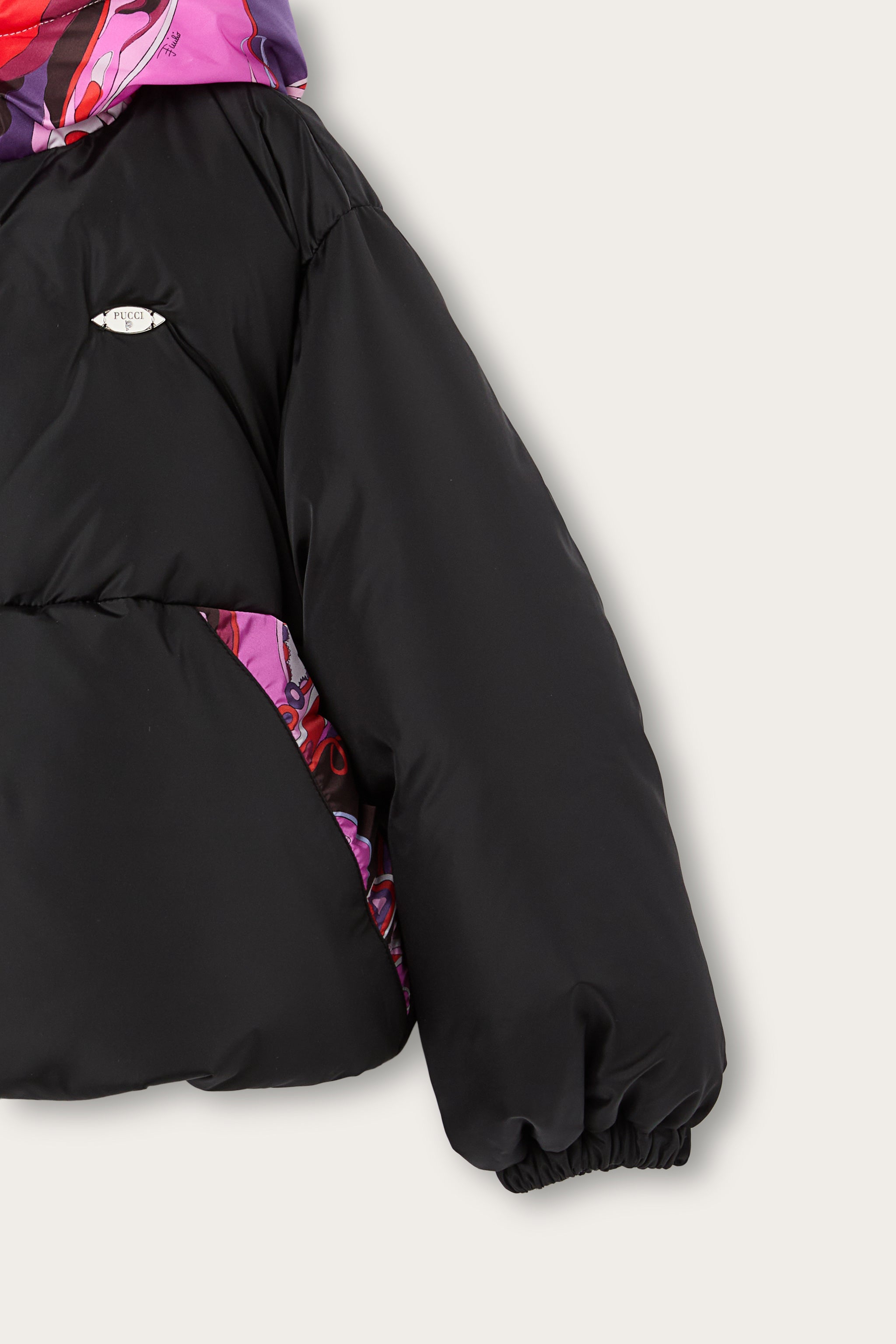 Down Jacket with Printed Details – PUCCI Online Store