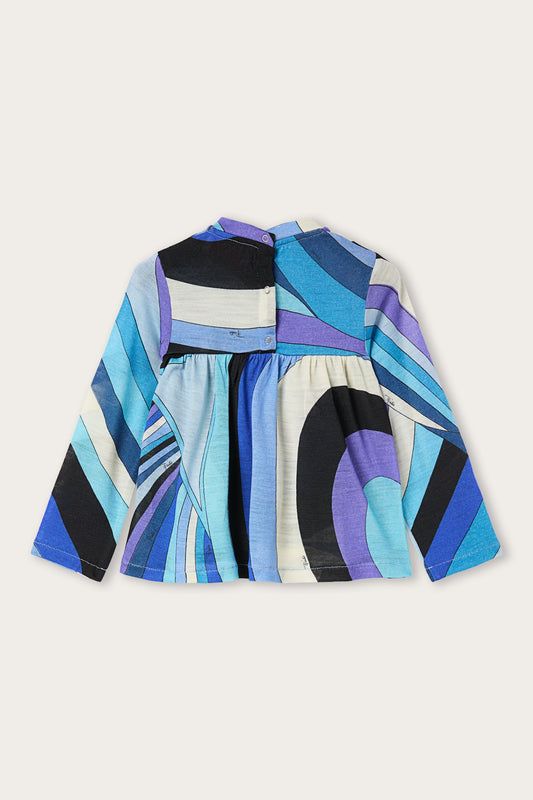 Maglia in Stampa Iride