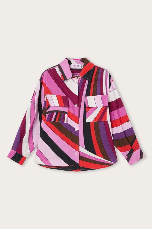 Camicia in Stampa Iride