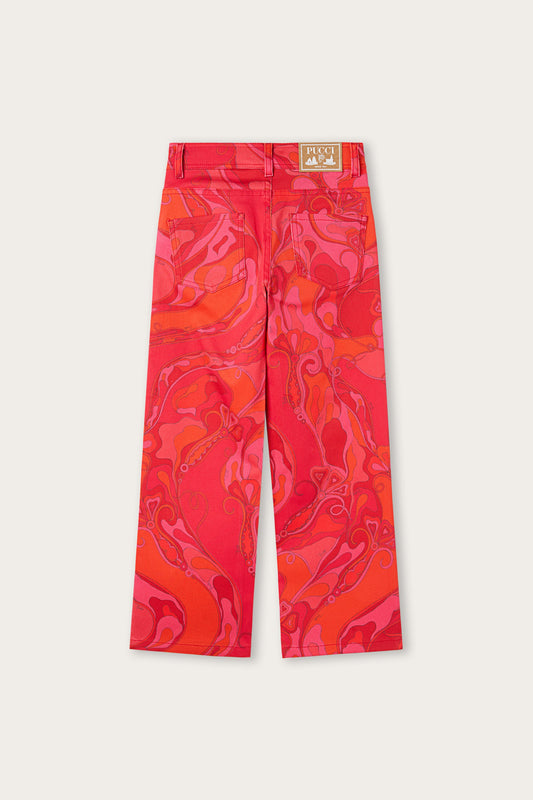 Orchidee Print Pants