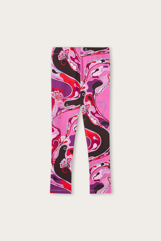 Orchidee Print Leggings