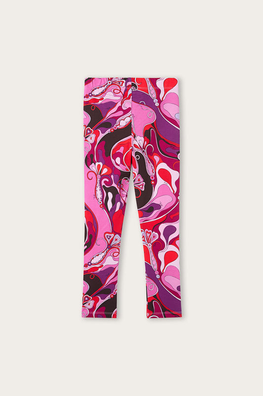 Orchidee Print Leggings