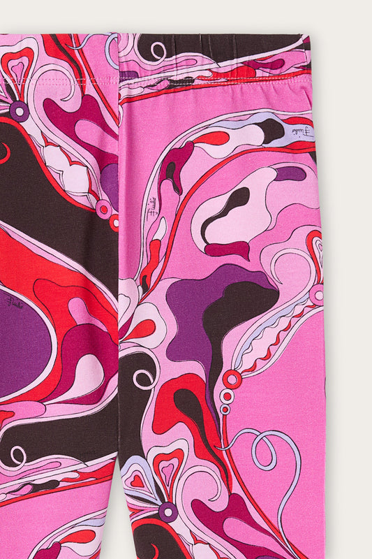 Orchidee Print Leggings