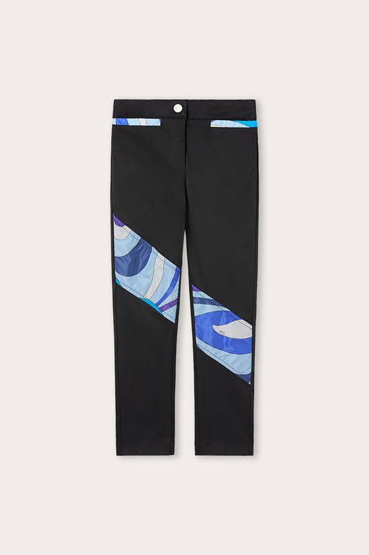 Pants with Printed Inserts
