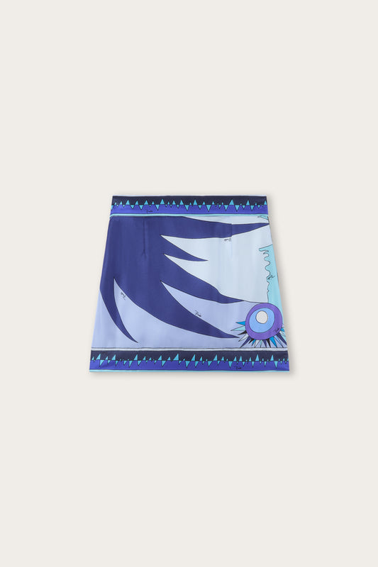 Stella Foulard Print Mini Skirt