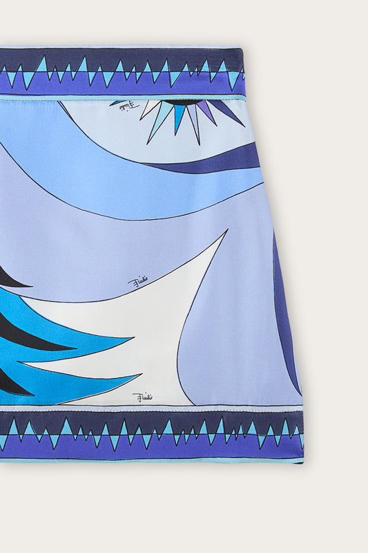 Stella Foulard Print Mini Skirt
