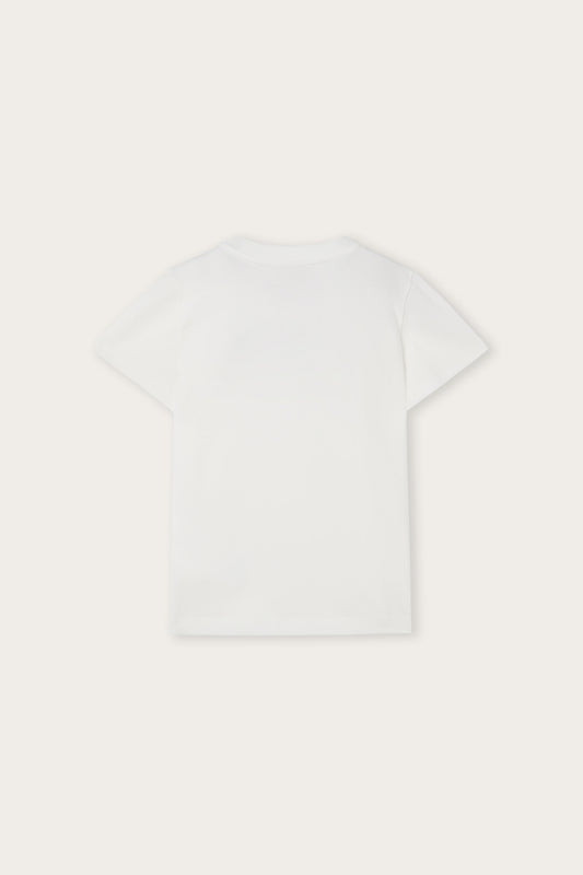 T-shirt with Embroidered Logo