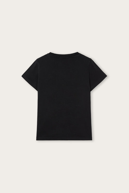 T-shirt with Macro Embroidery