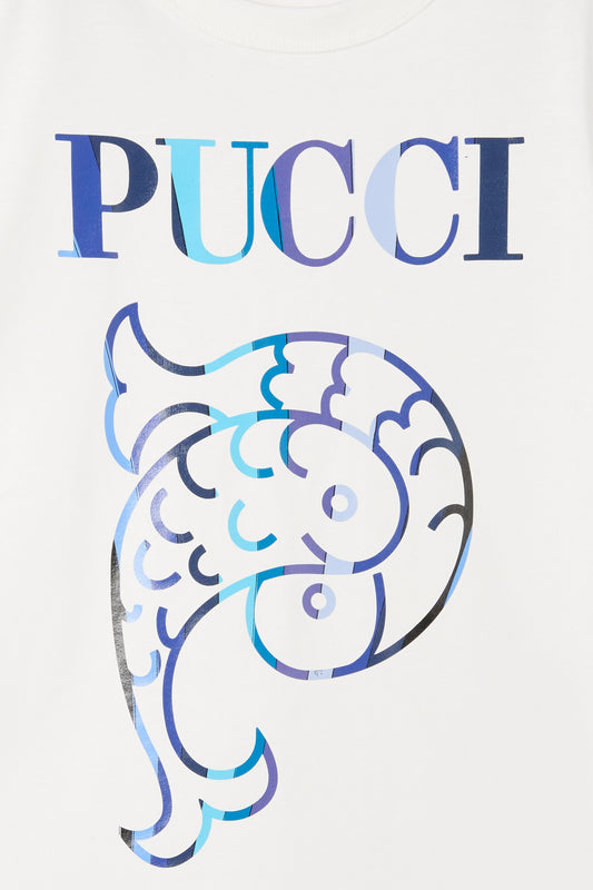 T-shirt with Macro Print