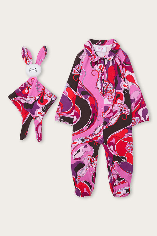 Orchidee Print Maternity Set