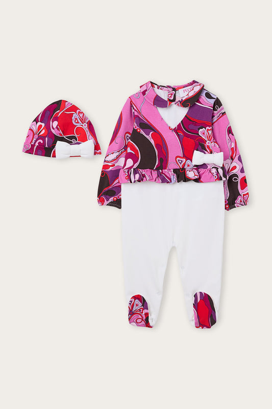 Maternity Set in Stampa Orchidee