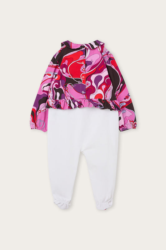 Maternity Set in Stampa Orchidee