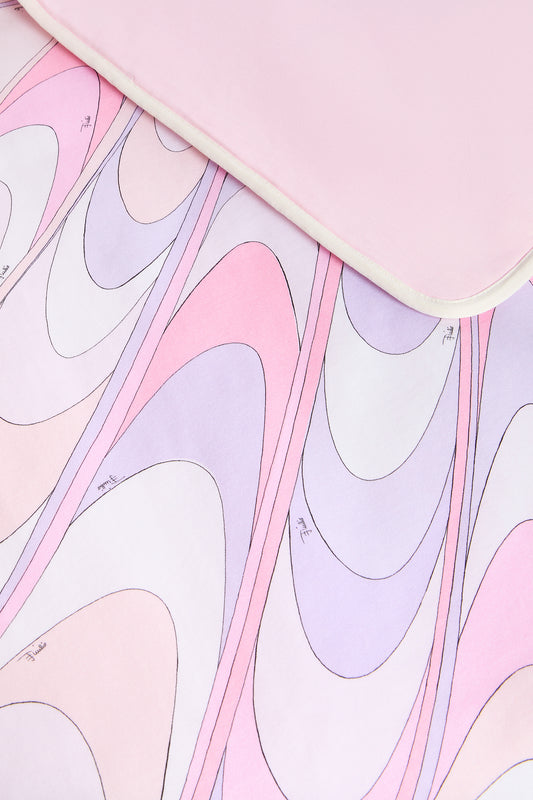 Onde Print Newborn Blanket