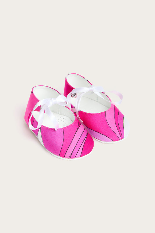 Ballerine Newborn in Stampa Onde