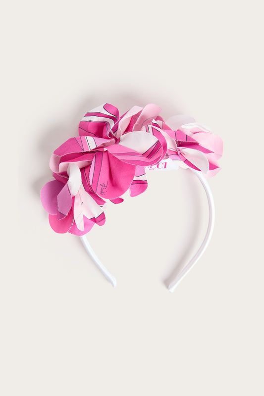 Decorated Marmo Print Headband