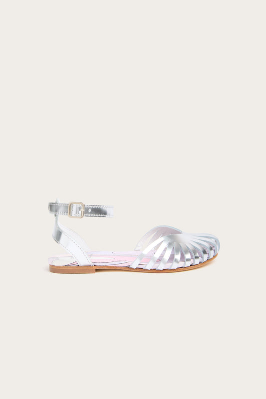 Leather Ballerina Sandals
