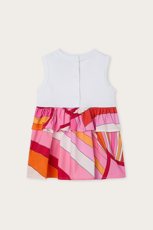 Dress with Iride Print Detail