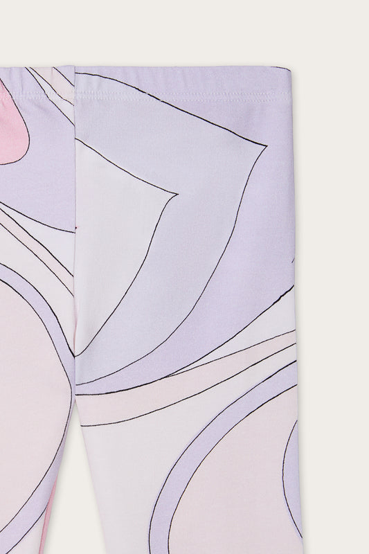 Onde Print Leggings