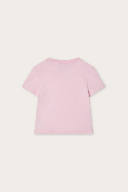 T-shirt with Embroidered Patch