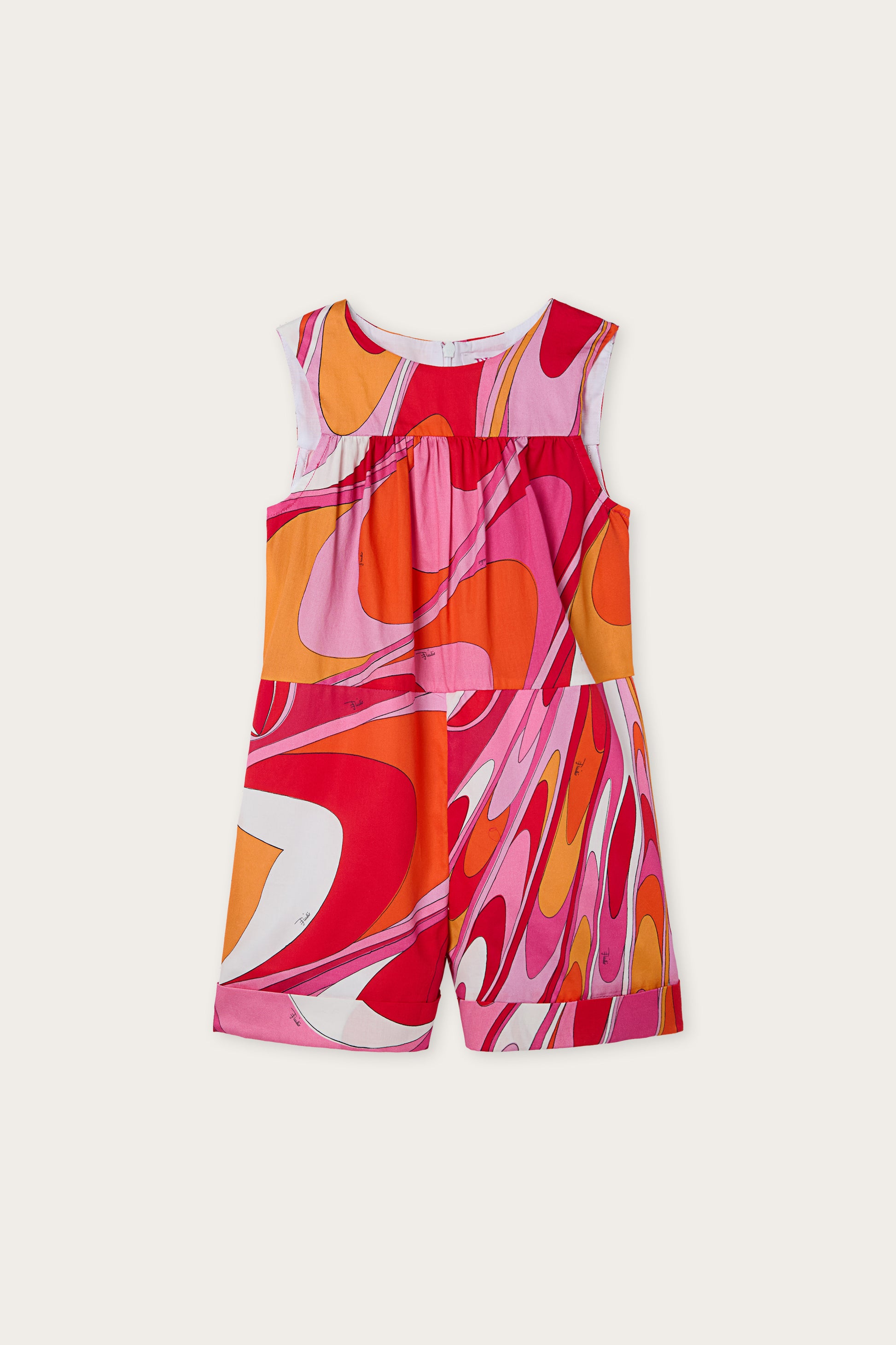 pucci onde print mini dress Onde Printed Cotton-blend Terry Mini Dress