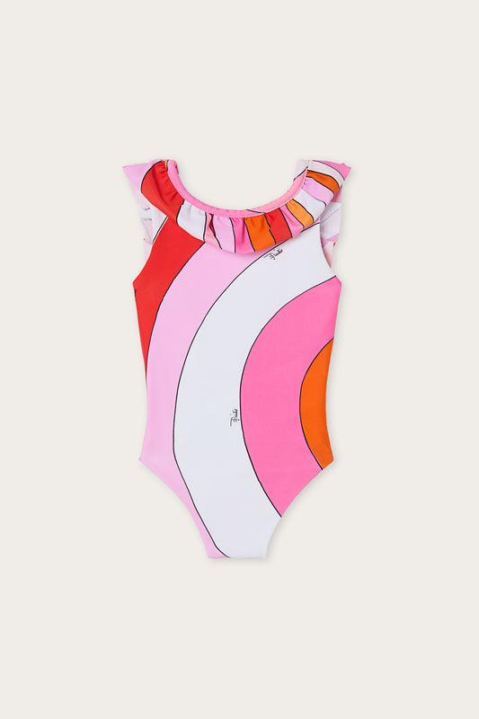 Iride Print One-Piece Swimsuit