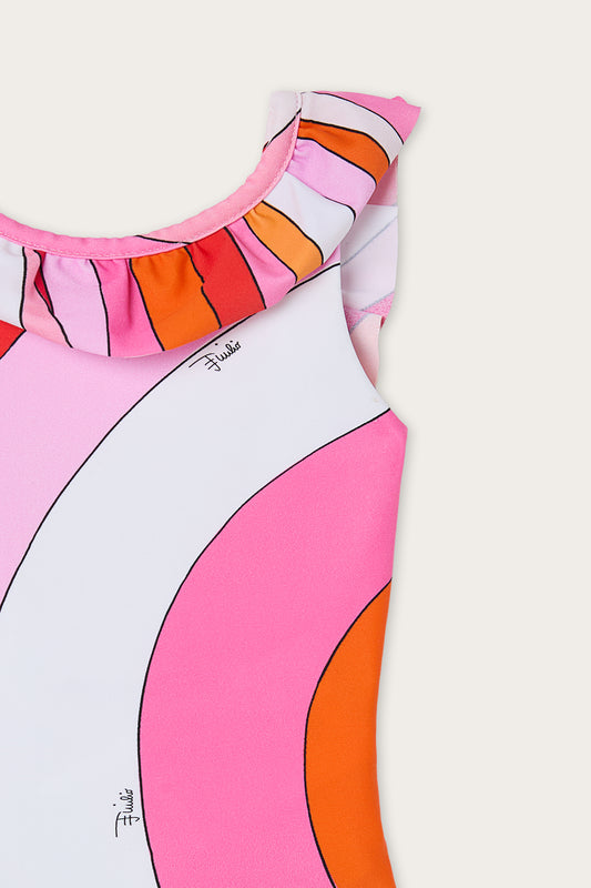 Iride Print One-Piece Swimsuit