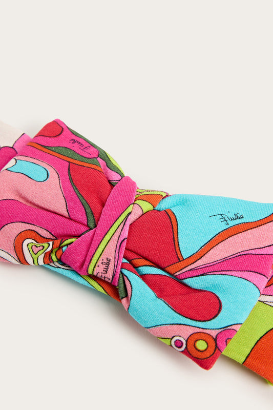 Orchidee Print Baby Hairband