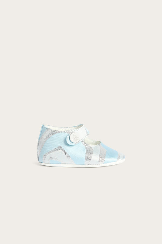 Ballerine in Lurex in Stampa Labirinto