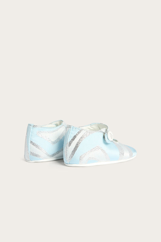 Ballerine in Lurex in Stampa Labirinto