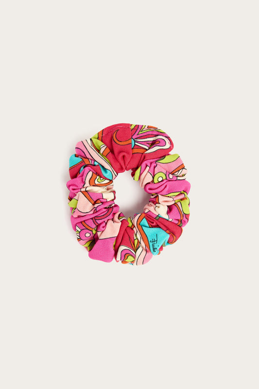 Orchidee Print Scrunchies