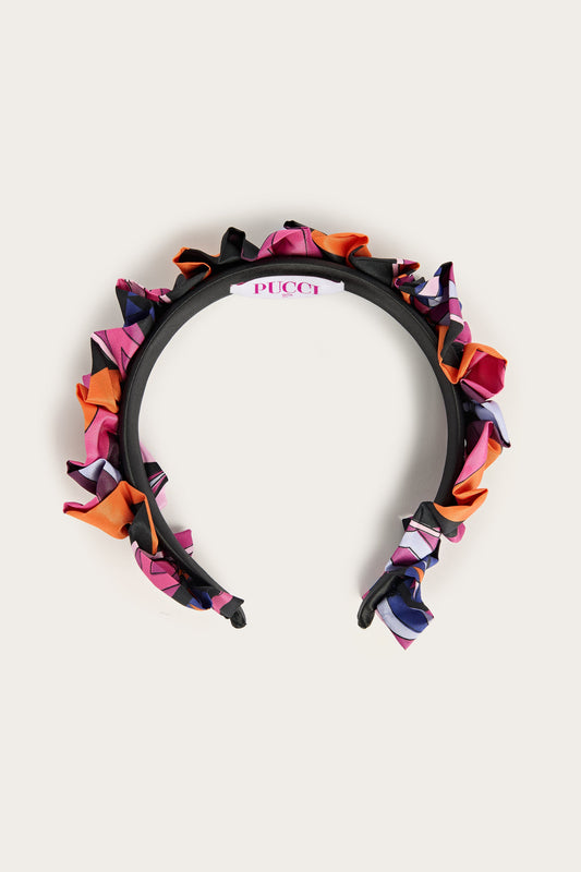 Collane Print Taffeta Hairband